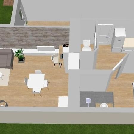 Le P'Tit Boheme, Terrasse Privative. Lägenhet Lanester Exteriör bild
