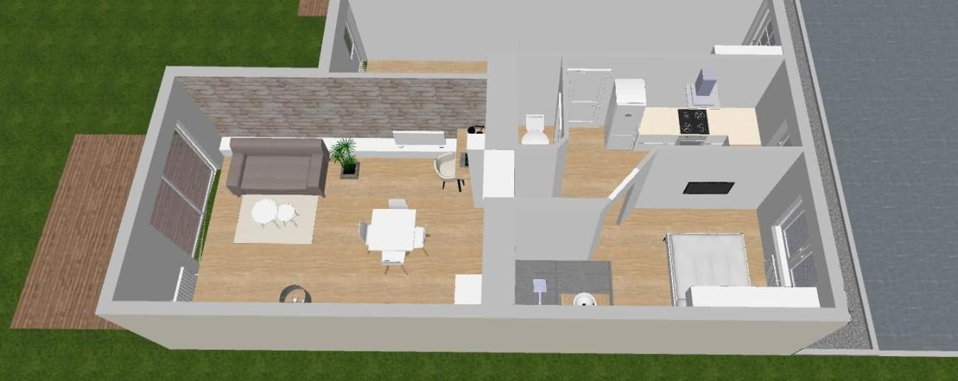 Le P'Tit Boheme, Terrasse Privative. Lägenhet Lanester Exteriör bild